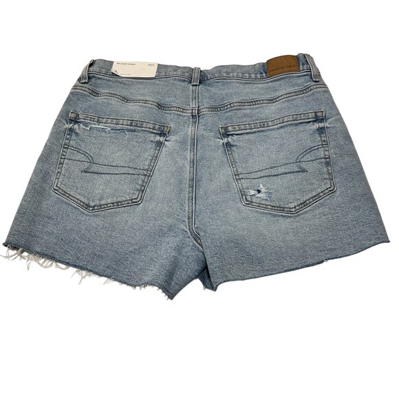 American Eagle Strigid Relaxed Denim Shorts, NWT, Light Wash, 8 - Picture 7 of 8